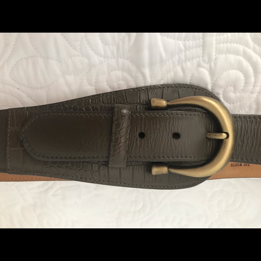 The Worth Collection gorgeous brown belt, lk new M